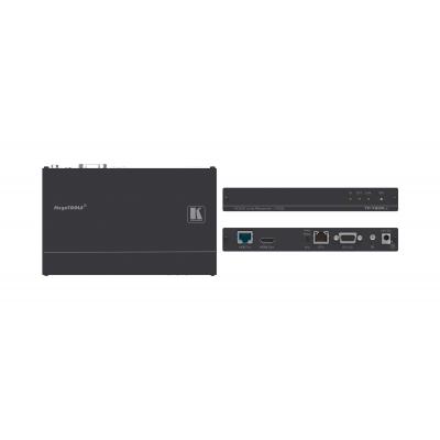 4K60 4:2:0 HDMI HDCP 2.2 PoE Receiver with Ethernet RS–232 & IR over Extended–Reach HDBaseT